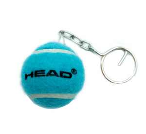 HEAD BALL KEY RING - BLUE
