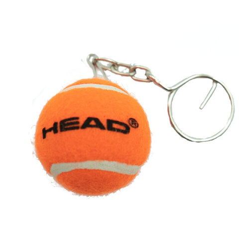 HEAD BALL KEY RING - ORANGE