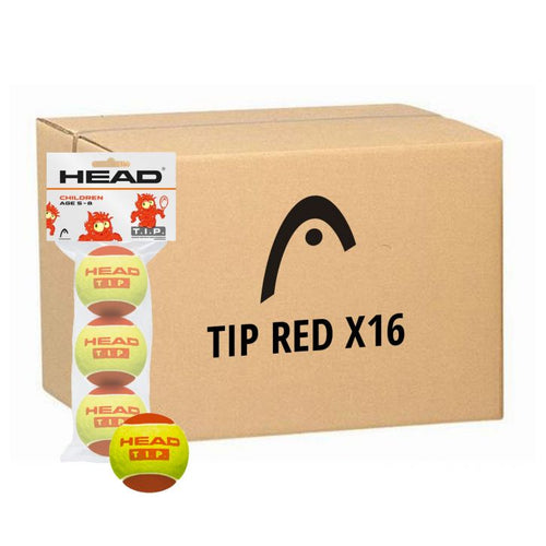 HEAD TIP 1 RED PLAY AND STAY TENNIS BALL