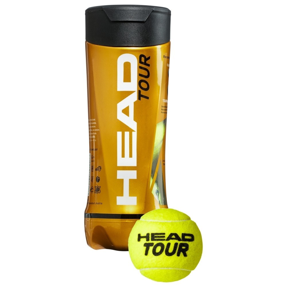 HEAD TOUR HIGH ALTITUDE TENNIS BALL CAN