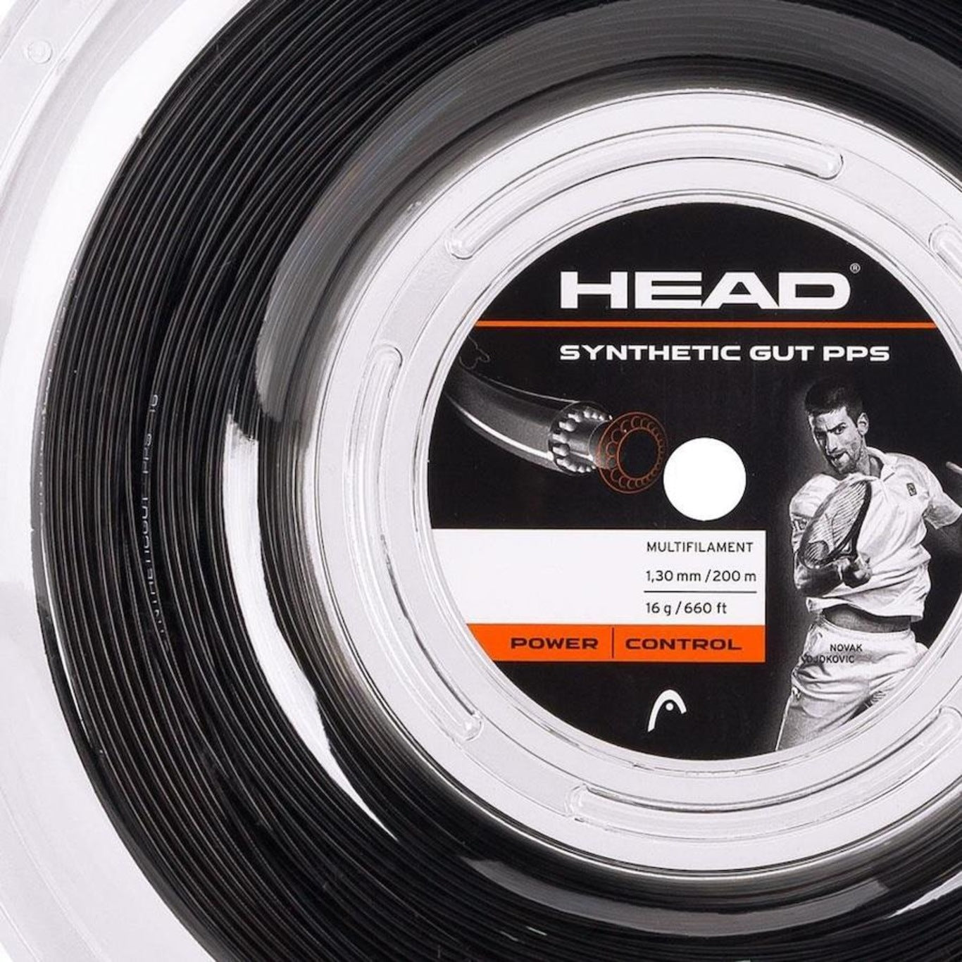 HEAD SYNTHETIC GUT PPS REEL 200M TENNIS STRINGS