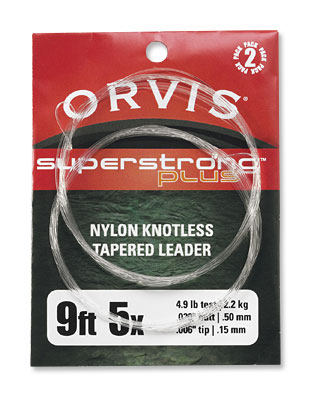 Orvis Super Strong Plus Knotless Leader 2PK 7.5' 6X