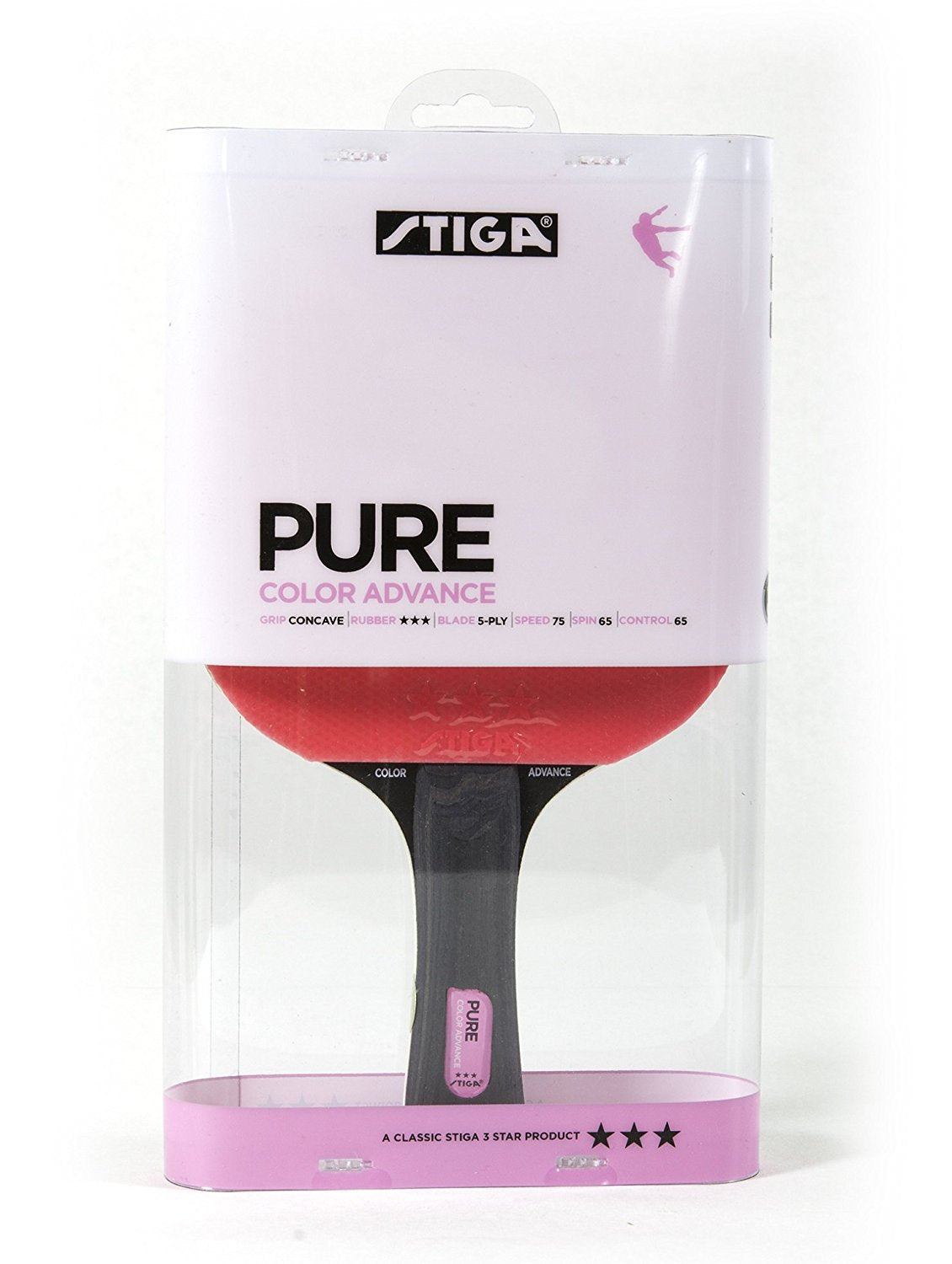 Stiga Bat Pure Colour Advance Pink