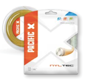 Pacific Nyltec WHITE Tennis 1.35mm